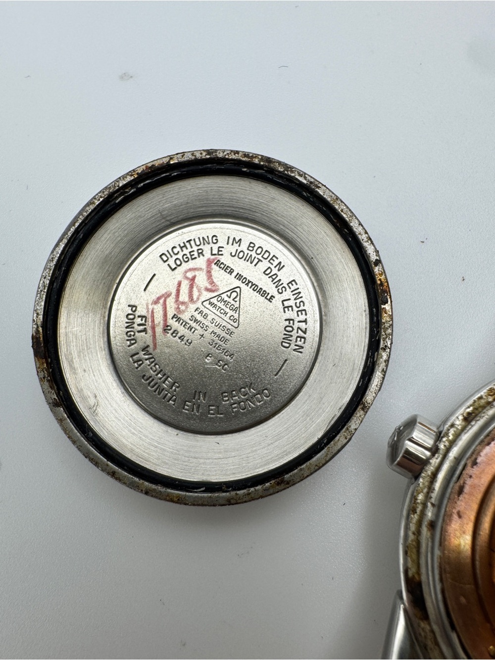 Vintage Omega Seamaster Calendar Automatic Watch - Picture 11 of 12